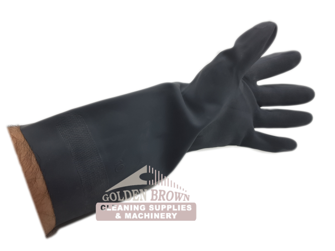 Chemical Acid Resistance Gloves Long Arm Length 385 mm Oates R31